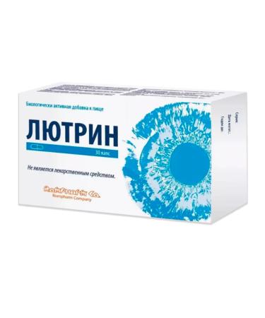 Luthrin Vitamins for the eyes with lutein capsules No. 30 - Buy Online on GoSupps.com