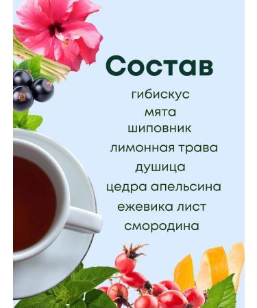 Herbarus Herbal tea charge of vitamins in bags - Buy Online on GoSupps.com