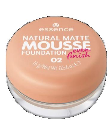 essence Tonal base of mousse Natural Matte Mousse tone 02