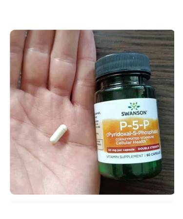 Swanson P-5 p pyridoxal phosphate vitamin b6 - Buy Online on GoSupps.com