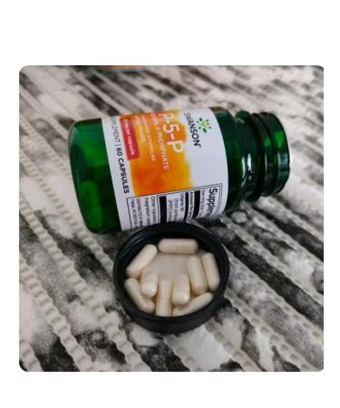 Swanson Vitamin B6 P-5-P Pyridoxal-5-Phosphate Pyridoxine - Buy Online on GoSupps.com