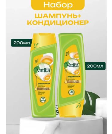 Dabur Shampoo+hair air conditioning "Evacal protein" 200 200ml