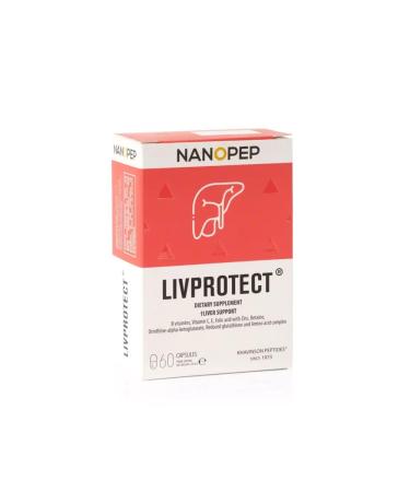 NANOPEP Peptides Havinson Livoprotect for the liver and gastrointestinal tract 60 capsules - Buy Online on GoSupps.com