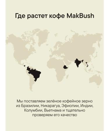 MACBUSH Ground coffee Brazil 500 g 2 packs of 250 g - Buy Online on GoSupps.com