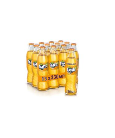 Drink fantas 15 pieces 0.33ml glass