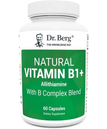 Dr Berg Natural vitamin B1 + a complex of vitamins of group b 60 caps
