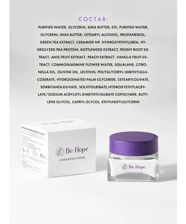 BeHope Moisturizing nutritional Vegan Comforting Cream 50 ml - Buy Online on GoSupps.com