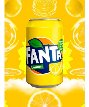 Red Dragon St Petersburg Drink gas fanta lemon 2 pcs. 330 ml - Buy Online on GoSupps.com