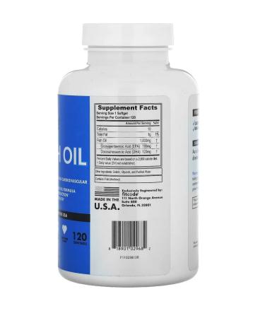 Fitcode Fish oil 1000mg Fish Oil - Buy Online on GoSupps.com