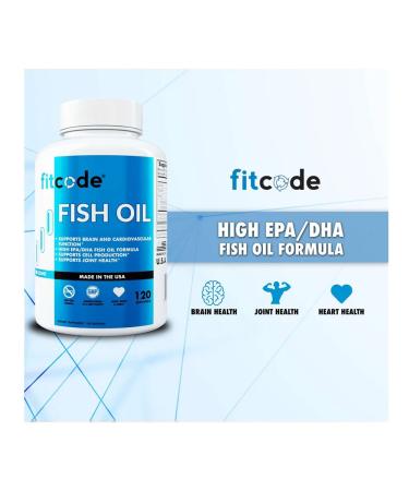 Fitcode Fish oil 1000mg Fish Oil - Buy Online on GoSupps.com