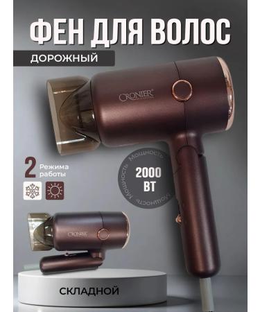 HOMEOVP Powerful folding hair hair dryer