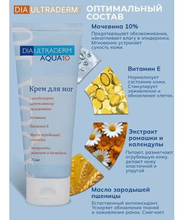 Diaultraderm cream Aqua 10 75ml - Buy Online on GoSupps.com