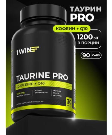 1WIN Taurin Pro with caffeine and Q10 1200 mg 90 capsules