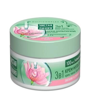 Care Plus Face cream Clean Line Multiple 3 in 1 with extract RO