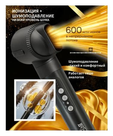 yoodragons Feng Stayler for Hair Professional with nozzles 7V1 - Buy Online on GoSupps.com