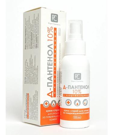 Pharmgroup Panthenol cream spray 10% of burns after tanning 100ml - Buy Online on GoSupps.com