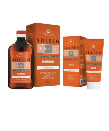 Forte Sulsen hair shampoo 250 ml + pasta