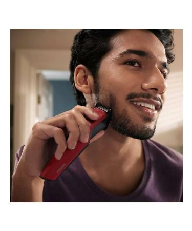 Philips Trimmer for beard and mustache BT1235 18 red - Buy Online on GoSupps.com