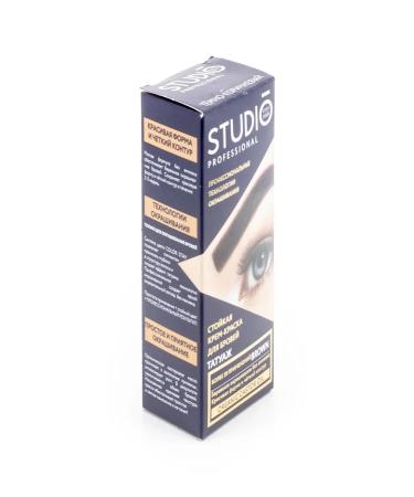 Studio Professional Essem Hair Studio eyebrow paint dark brown 30ml 2 pcs - Buy Online on GoSupps.com