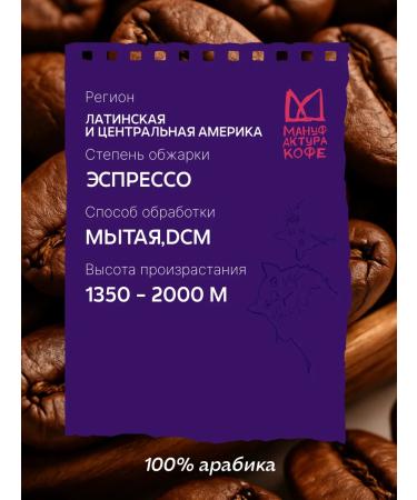 Coffee Manufactory Arabic coffee coffee without caffeine 250 g - Buy Online on GoSupps.com