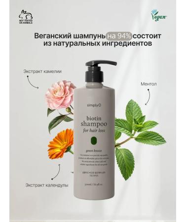 simplyO Biotin Shampoo hair loss - Buy Online on GoSupps.com
