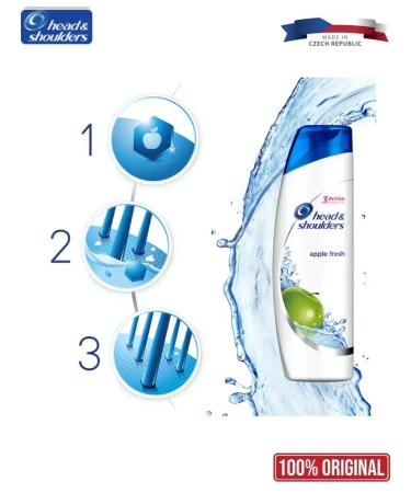 Head & Shoulders Hair shampoo Apple 200 ml - Buy Online on GoSupps.com