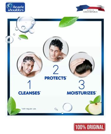 Head & Shoulders Hair shampoo Apple 200 ml - Buy Online on GoSupps.com