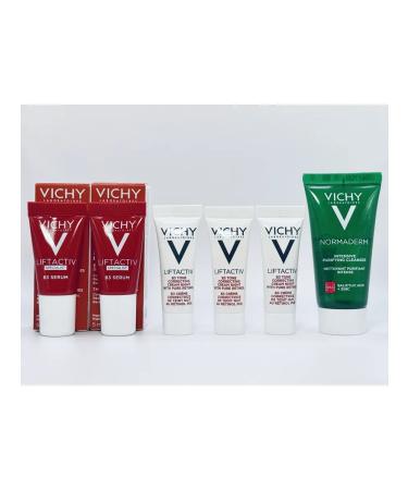 Vichy Liftactiv serum set cream B3 Ton Normaderm gel - Buy Online on GoSupps.com