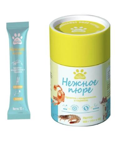 biohaus Cat treat for puree with shrimp 600g - Buy Online on GoSupps.com