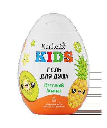 Karitelix Kids Shower gel Children's cheerful pineapple 370ml - Buy Online on GoSupps.com
