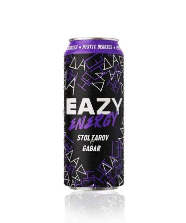 EAZY Energy Energy drink Cherry-Mystical Berries 450ml x 6pcs - Buy Online on GoSupps.com