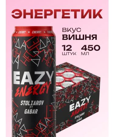 EAZY Energy Energy drink Cherry 450 ml x 12 pcs
