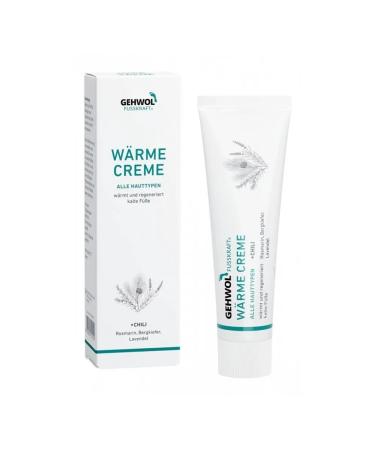 Gehwol Warming Foot Cream FusSkraft Warming 125 ml - Buy Online on GoSupps.com
