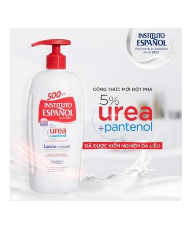 INSTITUTO ESPANOL Urea body lotion with 5% urea and panthenol 500ml