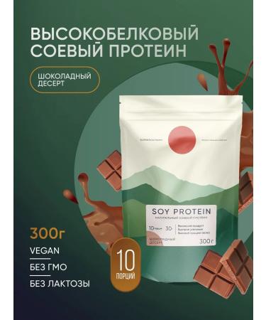 ELEMENTICA ORGANIC Vegetable soy protein chocolate dessert 300 g