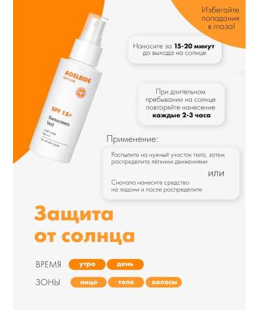 ADELEIDE Sunscreen Sunscreen Sunscreen Sunscreen for Faces - Buy Online on GoSupps.com