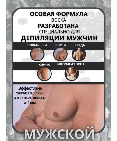 ITALWAX Set of wax for depilation of granules Men's film - Buy Online on GoSupps.com