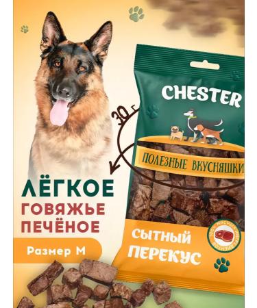 Chester Dog treat for dogs light baked m 30 g