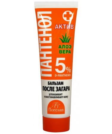 Floresan Panthenol balm Activol after tanning aloe vera 100 ml - Buy Online on GoSupps.com