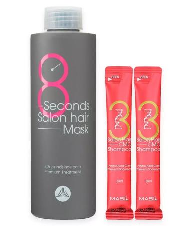 MASIL Hair set shampoo hair mask 350ml+8*2