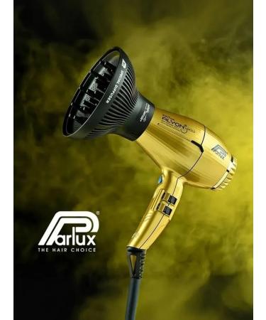 PARLUX Professional hair dryer Alyon Ionic Gold + diffuser - Buy Online on GoSupps.com