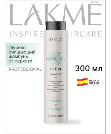 Lakme Detox shampoo micellar from dandruff Teknia