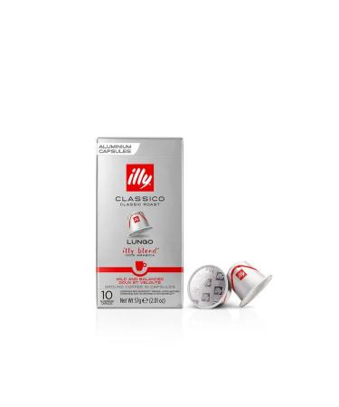 illy Coffee in Classico lungo 10 pcs - Buy Online on GoSupps.com