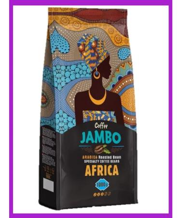 Coffee in grains 1 kg Africa Jambo - Buy Online on GoSupps.com