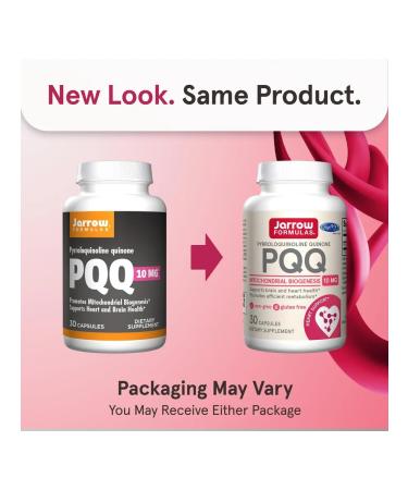 Jarrow Formulas Pyrrolokhinolinhinone PQq Pyrroloquinoline 10 mg 30 capsules - Buy Online on GoSupps.com