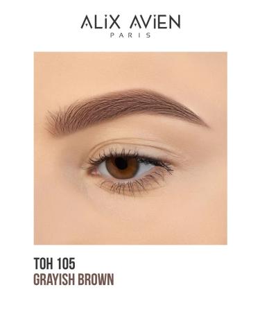 ALIX AVIEN Eyebrow pencil brown dark 105 Grayish Brown - Buy Online on GoSupps.com