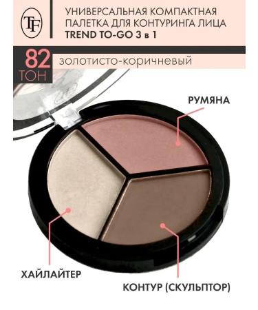 Palette for facial contouring for makeup tone 82 - Buy Online on GoSupps.com
