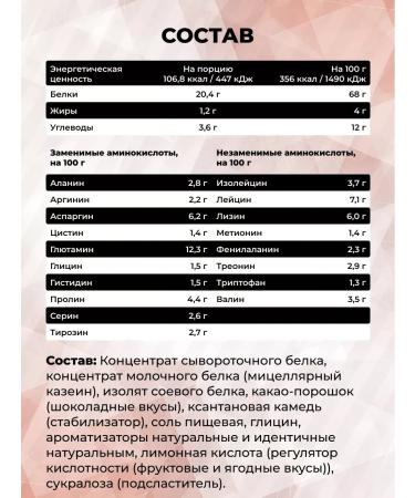 Protein complex WCS Complex without sugar 900g chocolate - Buy Online on GoSupps.com