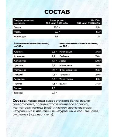 Protein complex Protein Shake 900 g without sugar Rafaello - Buy Online on GoSupps.com