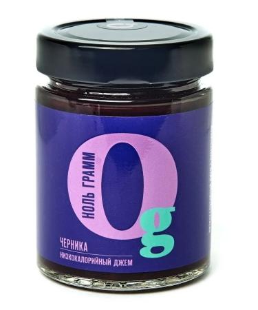 Zero grams Low -calorie sugar jam jam Zero blueberries 260g - Buy Online on GoSupps.com